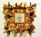 Pumpkin Tree Fiber Art